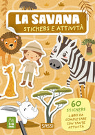 Cover of savana. Stickers e attività