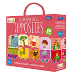 Learn your first opposites. Steam puzzle