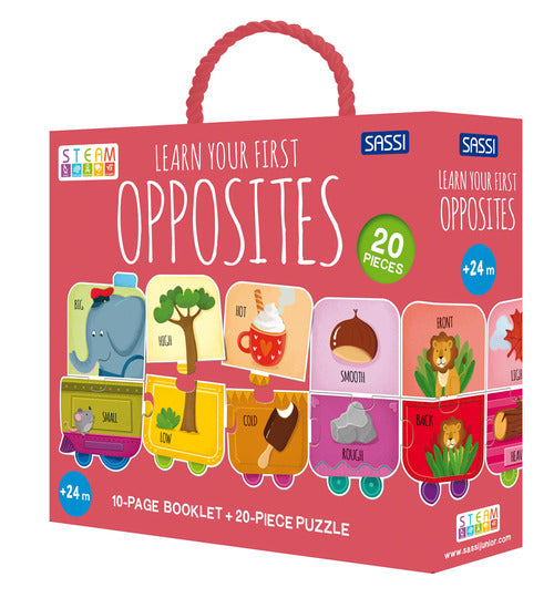Learn your first opposites. Steam puzzle