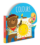 Colours. Shaped books