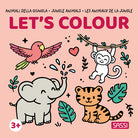 Animali della giungla-Jungle Animals-Les animaux de la jungle. Let's colour