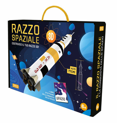 Cover of razzo spaziale 3D. Costruisci il tuo razzo!