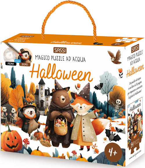 Halloween. Magico puzzle ad acqua