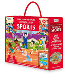 The world of sports. Travel, learn and explore
