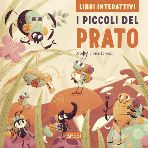 Cover of piccoli del prato. Libri interattivi
