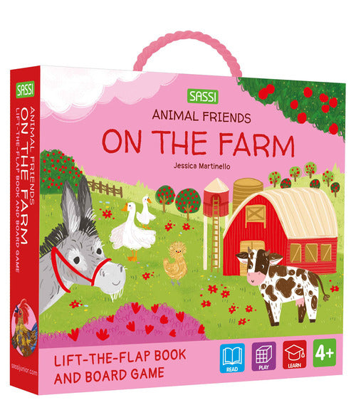 Cover of On the farm. Animal friends