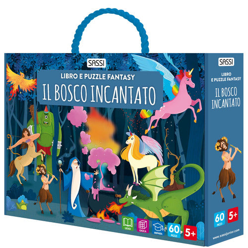 Bosco incantato. Libro e puzzle fantasy