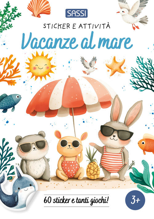 Vacanze al mare. Sticker e attivit