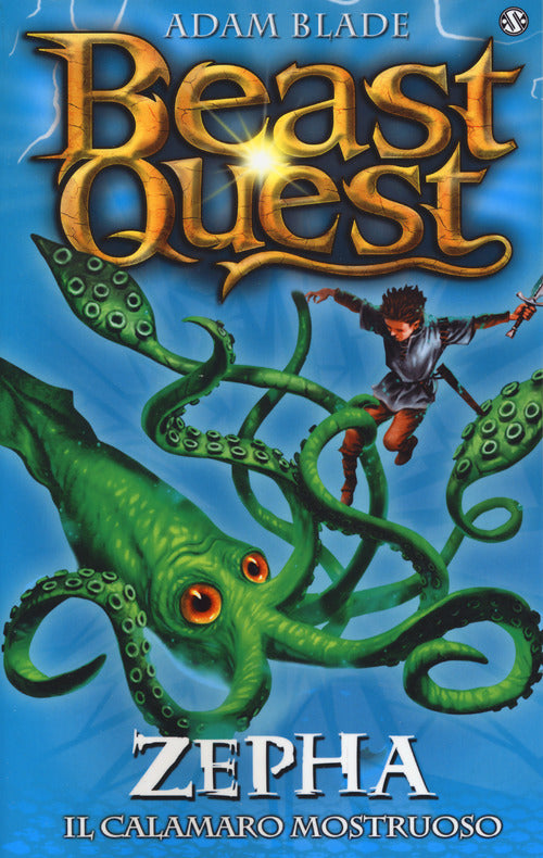 Cover of Zepha. Il terrore dei mari. Beast Quest