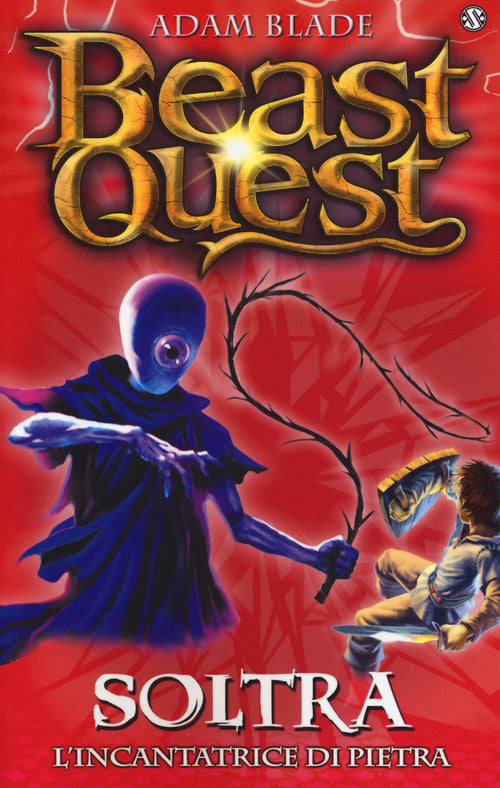 Cover of Soltra. L'incantatrice di pietre. Beast Quest