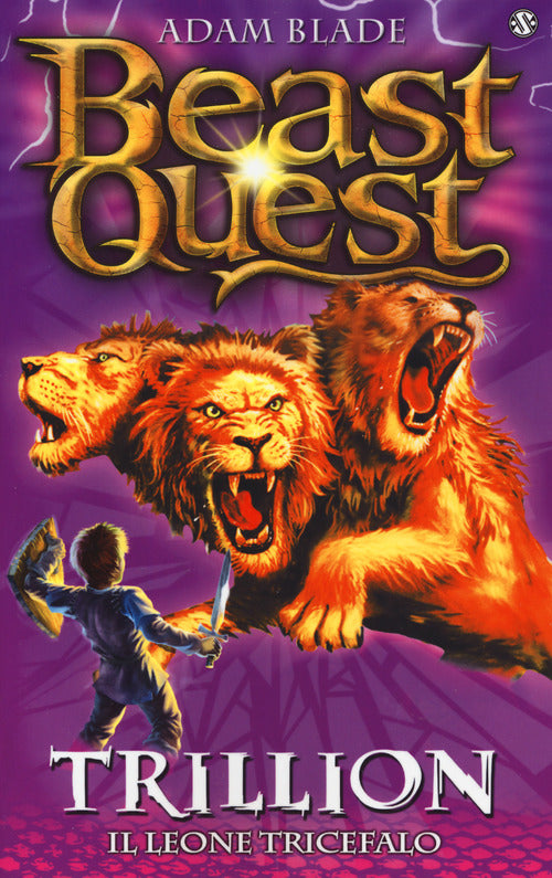 Cover of Trillion. Il leone tricefalo. Beast Quest