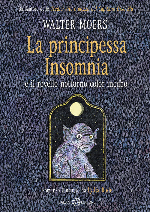 Cover of principessa Insomnia e il rovello notturno color incubo