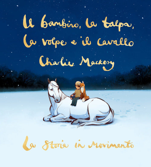 Cover of bambino, la talpa, la volpe e il cavallo. La storia in movimento