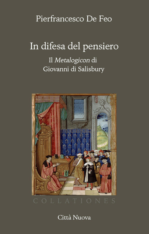 Cover of In difesa del pensiero. Il Metalogicon di Giovanni di Salisbury