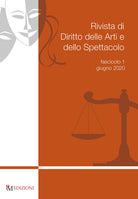 Cover of Rivista di diritto delle arti e dello spettacolo