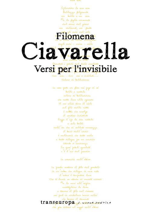 Cover of Versi per l'invisibile