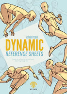 Cover of Dynamic reference sheets. Poses in action for artists and aspiring designers