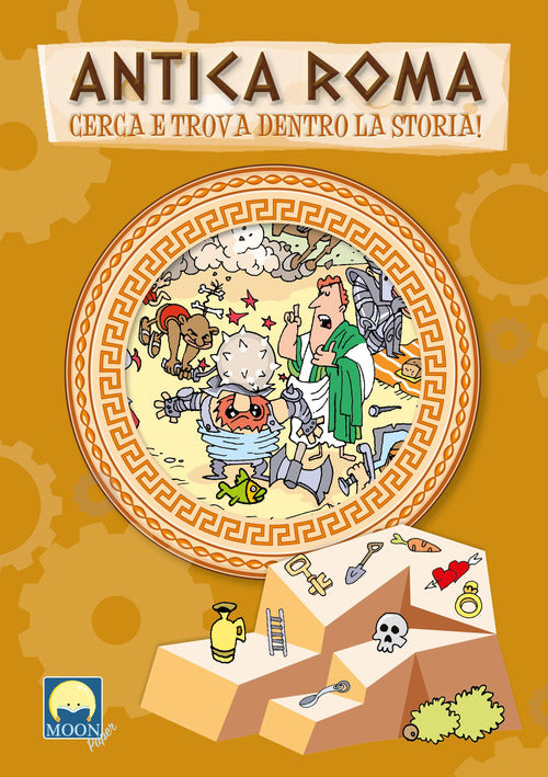 Cover of Antica Roma. Cerca e trova dentro la storia!