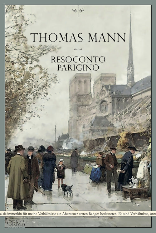 Cover of Resoconto parigino