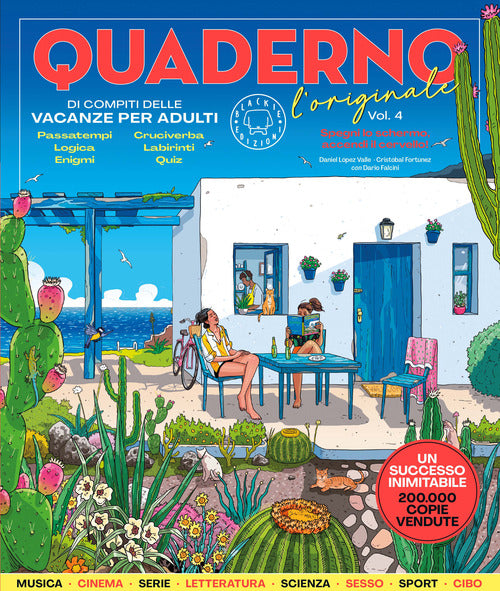 Cover of Quaderno di compiti delle vacanze per adulti. L'originale