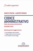 Cover of Codice amministrativo. Codice del processo amministrativo