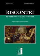 Cover of Riscontri. Rivista di cultura e di attualità