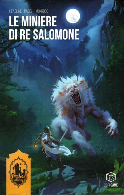 Cover of miniere di re Salomone. Misteri d'Oriente. Libro gioco