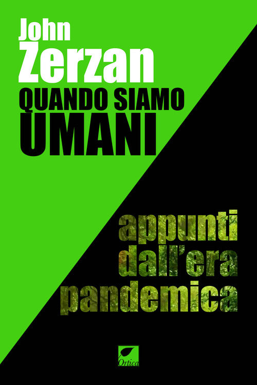 Cover of Quando siamo umani. Appunti dall'era pandemica