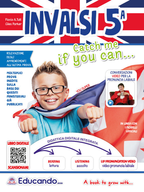 Cover of INVALSI inglese. Quaderno operativo. Per la 5ª classe della Scuola elementare