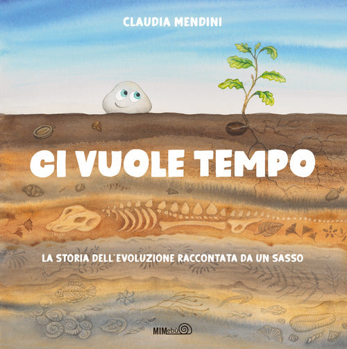 Cover of Ci vuole tempo. La storia dell'evoluzione raccontata da un sasso