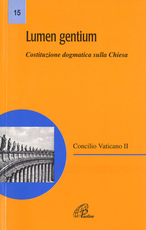 Cover of Lumen gentium. Costituzione dogmatica sulla Chiesa