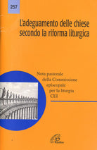 Cover of adeguamento delle Chiese secondo la riforma liturgica. Nota pastorale