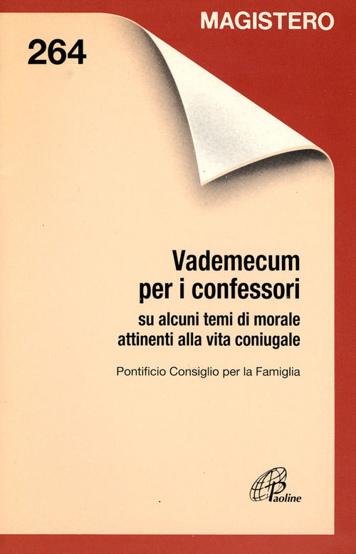 Cover of Vademecum per i confessori su alcuni temi di morale attinenti alla vita coniugale