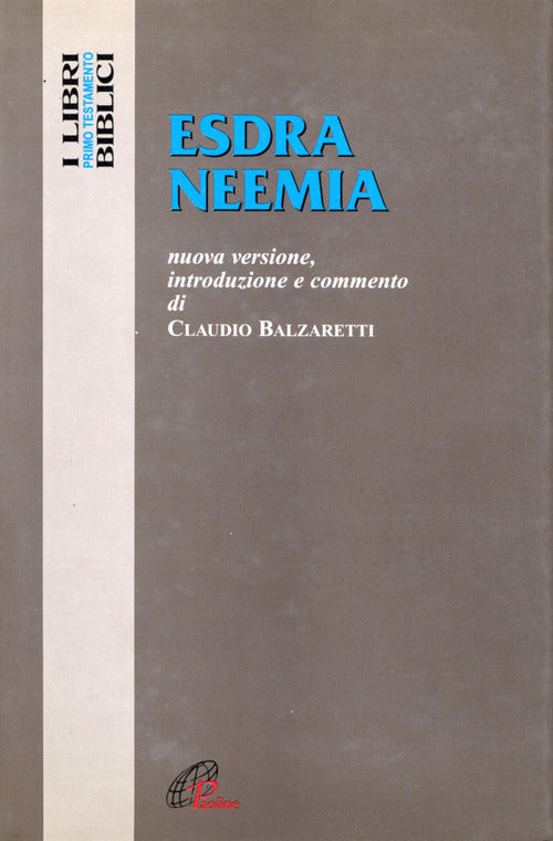 Cover of Esdra Neemia. Nuova versione, introduzione e commento