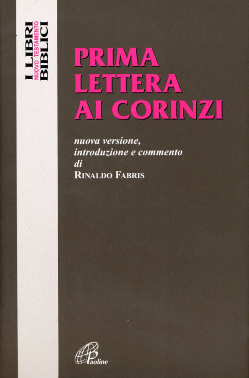 Cover of Prima lettera ai Corinzi