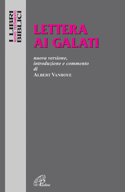 Cover of Lettera ai Galati. Nuova versione, introduzione e commento