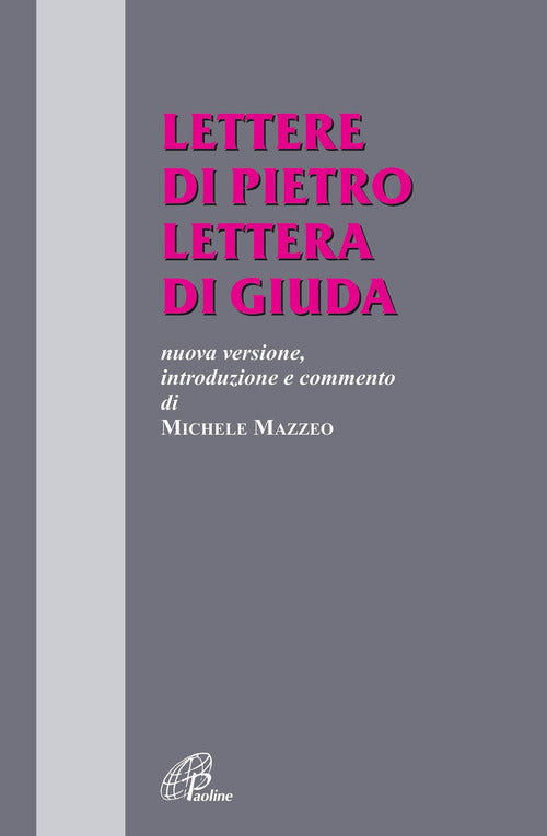 Cover of Lettere di Pietro. Lettera di Giuda