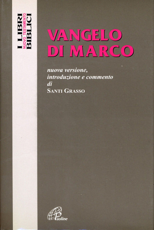 Cover of Vangelo di Marco. Nuova versione, introduzione e commento