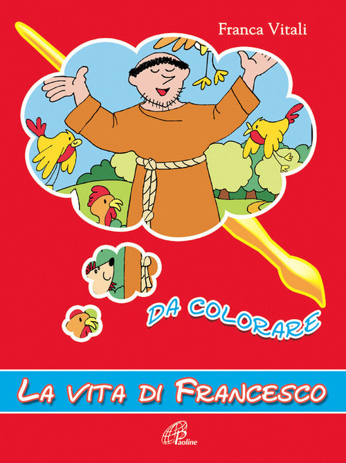 Cover of vita di Francesco. Da colorare