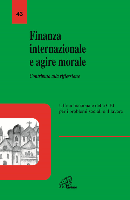 Cover of Finanza internazionale e agire morale. Contributo alla riflessione