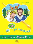 Cover of vita di santa Rita. Da colorare