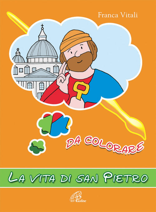 Cover of vita di san Pietro. Da colorare