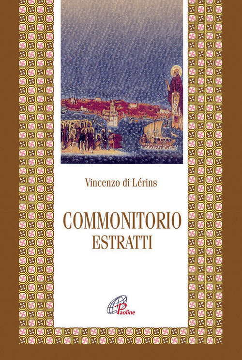 Cover of Commonitorio. Estratti