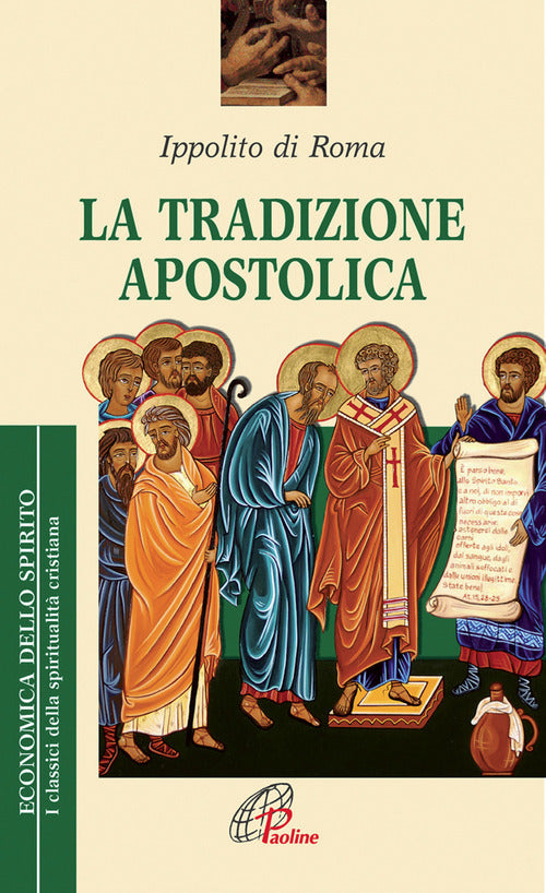 Cover of tradizione apostolica