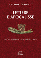 Cover of Lettere e Apocalisse. Il nuovo testamento. Nuova versione ufficiale della CEI