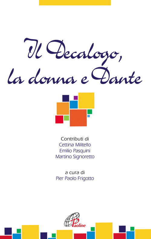 Cover of decalogo, la donna e Dante