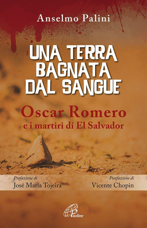 Cover of terra bagnata dal sangue. Oscar Romero e i martiri di El Salvador