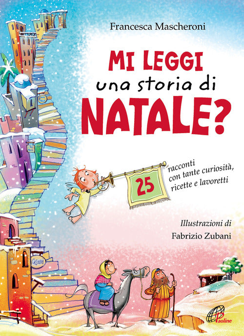 Cover of Mi leggi una storia di Natale? 25 racconti con tante curiosità, ricette e lavoretti