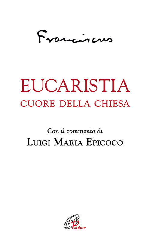 Cover of Eucaristia. Cuore della Chiesa