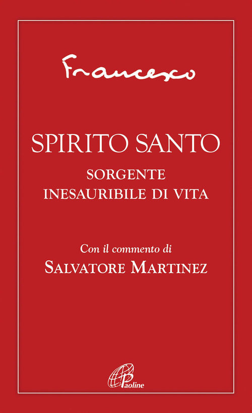 Cover of Spirito Santo. Sorgente inesauribile di vita